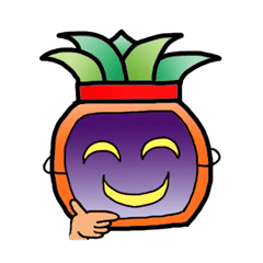 [LINEスタンプ] lover of pineapple 2
