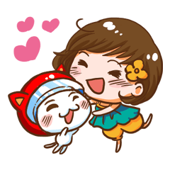 もちぽん＆さきちゃん