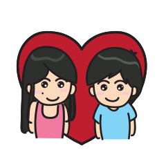 [LINEスタンプ] With Love 