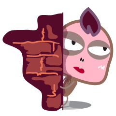 [LINEスタンプ] Mr.little peach 