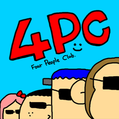 [LINEスタンプ] 4 People Club fetchpriority=high