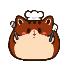 [LINEスタンプ] Baking HAMJJI！ 