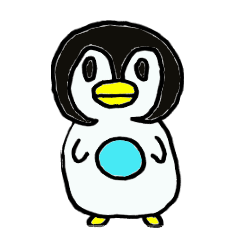 [LINEスタンプ] ぺんぎんのぺろんくん 