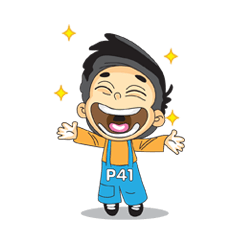 [LINEスタンプ] P41ST