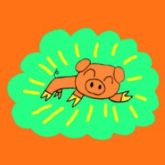 [LINEスタンプ] ブー君の日常