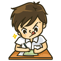 [LINEスタンプ] Admission's Story