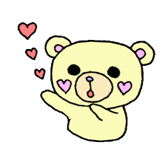 [LINEスタンプ] くまたろう時々うさぎ化 