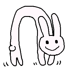 [LINEスタンプ] 使いたくなるうさぎさん 