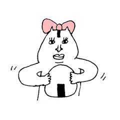 [LINEスタンプ] オニギリちゃん 