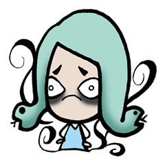 [LINEスタンプ] Xiaoxiao this chapter that black eye