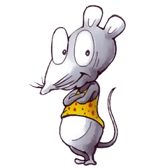 [LINEスタンプ] New Stink Mouse