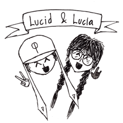 [LINEスタンプ] Lucid ＆ Lucia