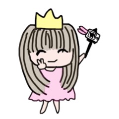 [LINEスタンプ] ほのぼのお姫様の日常