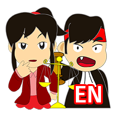 [LINEスタンプ] Fany the Law Student