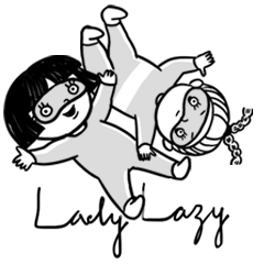 [LINEスタンプ] LadyLazy