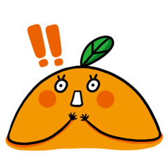 [LINEスタンプ] orange's talk life
