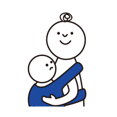 [LINEスタンプ] 育児の民(乳児期)