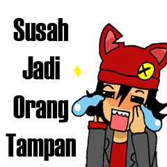 [LINEスタンプ] Bocah Frontal : Sok Tampan