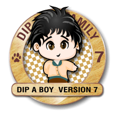 [LINEスタンプ] Dip a Boy