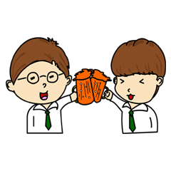 [LINEスタンプ] Jmo＆Little