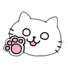 [LINEスタンプ] 語彙力が無いオタク猫