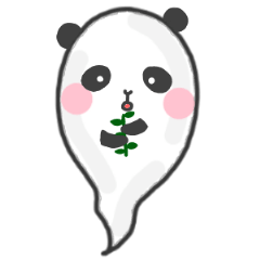 [LINEスタンプ] Little white ghost