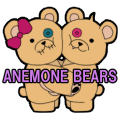 [LINEスタンプ] ANEMONE BEARSの画像（メイン）