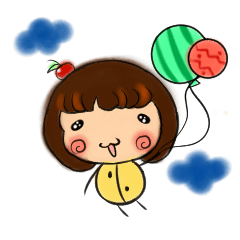 [LINEスタンプ] small fruit