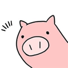 [LINEスタンプ] Hello Pig pork