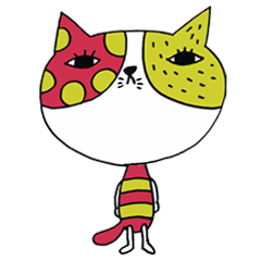 [LINEスタンプ] ボーダーキャット