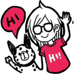 [LINEスタンプ] Et selfish sticker