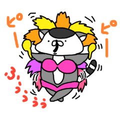 [LINEスタンプ] ワオもどき2