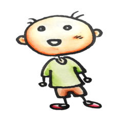 [LINEスタンプ] 棒人間koke
