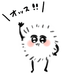 [LINEスタンプ] ケサパラちゃん