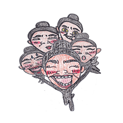 [LINEスタンプ] 団子女子ですけど