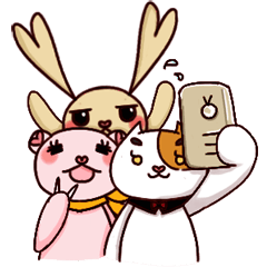 [LINEスタンプ] Cute animal life