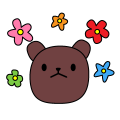[LINEスタンプ] あごでかムササビちゃん