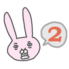 [LINEスタンプ] うさぎんの日常。2