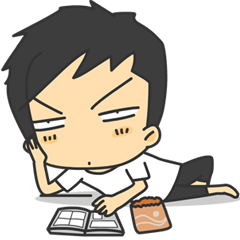 [LINEスタンプ] Uncle's feeling and daily life