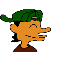 [LINEスタンプ] いつも帽子は後ろ向きマン