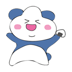 [LINEスタンプ] 宇宙パンダ うめさん