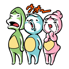 [LINEスタンプ] まものが降臨「Newsがわからん！！」スタンプ