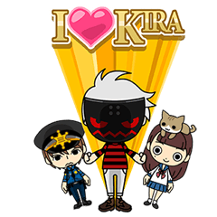 [LINEスタンプ] Kira Online