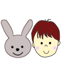 [LINEスタンプ] ポン太とかあくんの生活