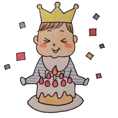 [LINEスタンプ] お絵かきベビたん