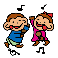 [LINEスタンプ] the life of monkey.