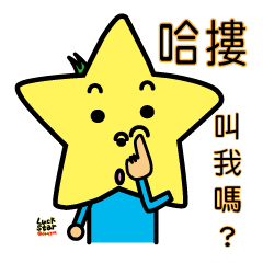 [LINEスタンプ] LUCKSTAR daily languages