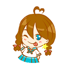 [LINEスタンプ] アイウン (ENG)
