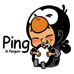 [LINEスタンプ] Ping Si Penguin