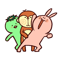 [LINEスタンプ] なめうさとその他